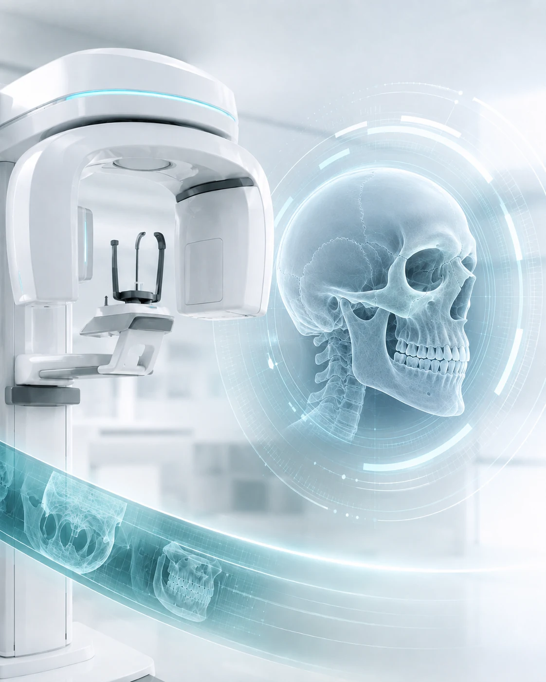 Equipo de diagnóstico por imagen y visualización maxilofacial tridimensional